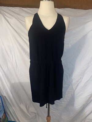 Moschino Boutique Dress Size 8 Black Pockets Made In Italy