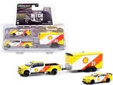 HITCH & TOW RACING 2019 FORD F-350 &2021 FORD MUSTANG WITH ENCLOSED HAULER SHELL