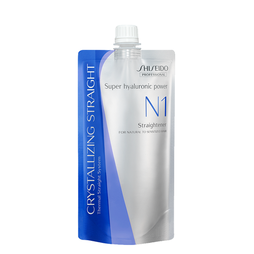 Shiseido Straightening Cream Set N1 + 2 SET Natural Hair 400g - FREE POSTAGE - Picture 2 of 3