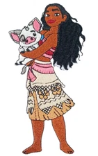 Moana Hawaii Maui Patch, Iron On/Sew On