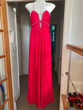 Fran Jane evening / special occasion fully lined padded sequinned long dress