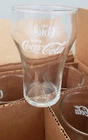 Lot of  Vintage Coca Cola Small Glasses NEW IN ORIGINAL BOX Never Used