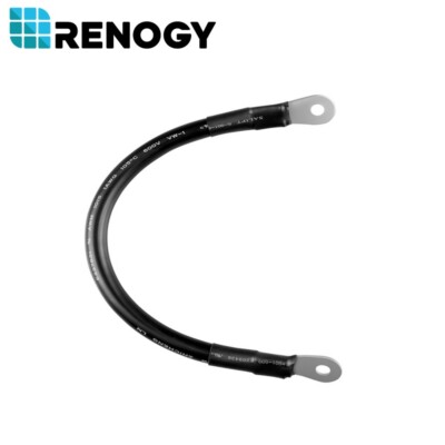 RENOGY Batteriekabel 30,5CM 50MM² Verbindungskabel Kabelschuh Für Solarbatterie