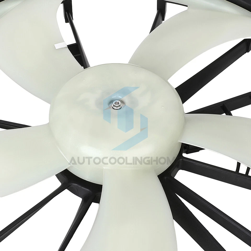 Conjunto de ventilador de refrigeración de radiador eléctrico para Cadillac STS 2009 SRX 2009-2011 3,0 L Foto 4 de 4