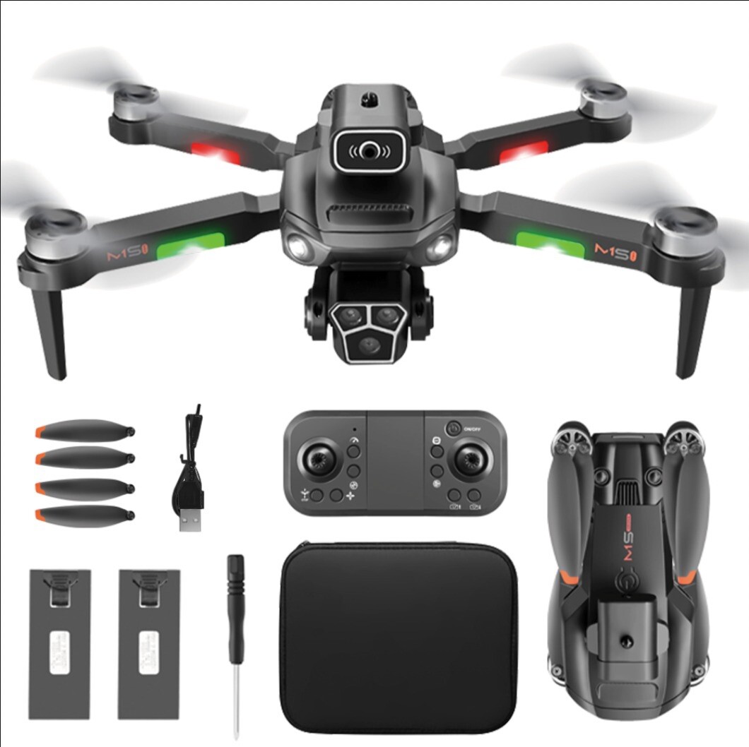 4K FPV WiFi Drone with 30 Min Flight Time & 2 Batteries-image