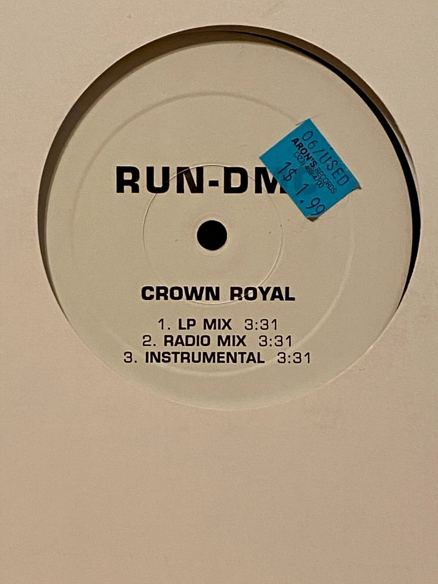 Run-DMC - Crown Royal  Queens Day 12 Vinyl LP 33 RPM JAV-345-CR  NM+- | eBay