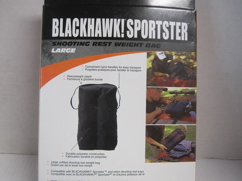 Blackhawk Sportster Large Shooting Rest Weight Bag 74SB03BK Foto 4 de 4