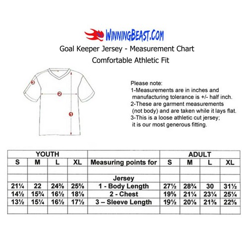 NUEVO - CAMISETA PORTERO BESTIA GANADORA estilo 341J - AMARILLO - Imagen 3 de 3