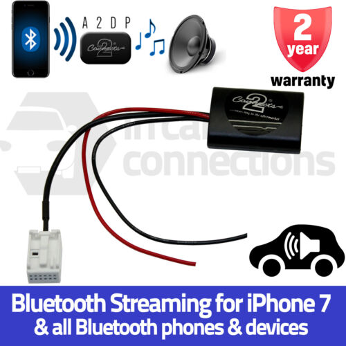 BMW Bluetooth Musique Streaming Interface Adaptateur X3 X5 5 7 Série Aux - Picture 2 of 6
