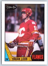 HAKAN LOOB 1987-88 O-PEE-CHEE 87-88 NO 208 NRMINT+           42479