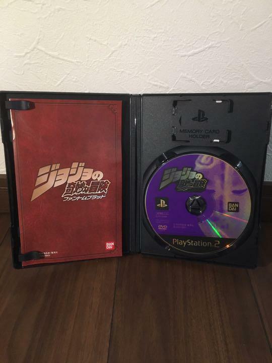 USED PS2 Jojo no Kimyou na Bouken Phantom Blood + Ougon no Kaze 2 Set  Japanese