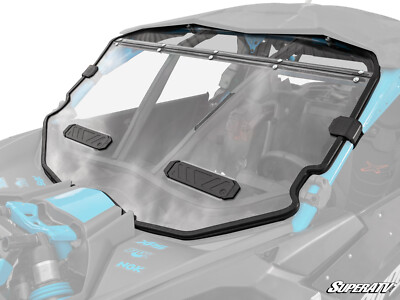 SuperATV Vented Full Windshield for Can-Am Maverick X3 with Intrusion Bar