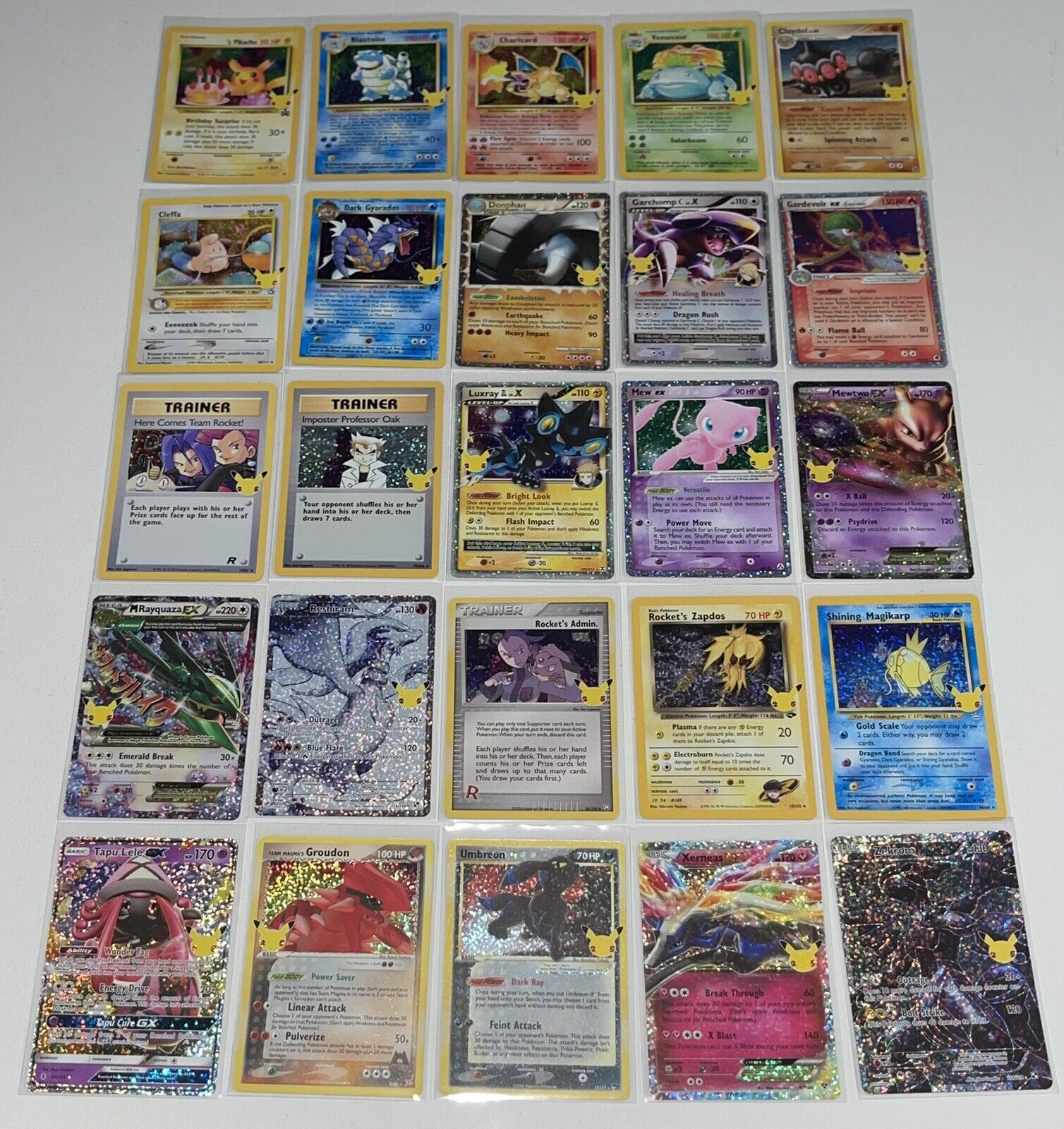Pokémon Celebrations 25th Anniversary Complete Set All 50 Cards 2021 Pack  Fresh