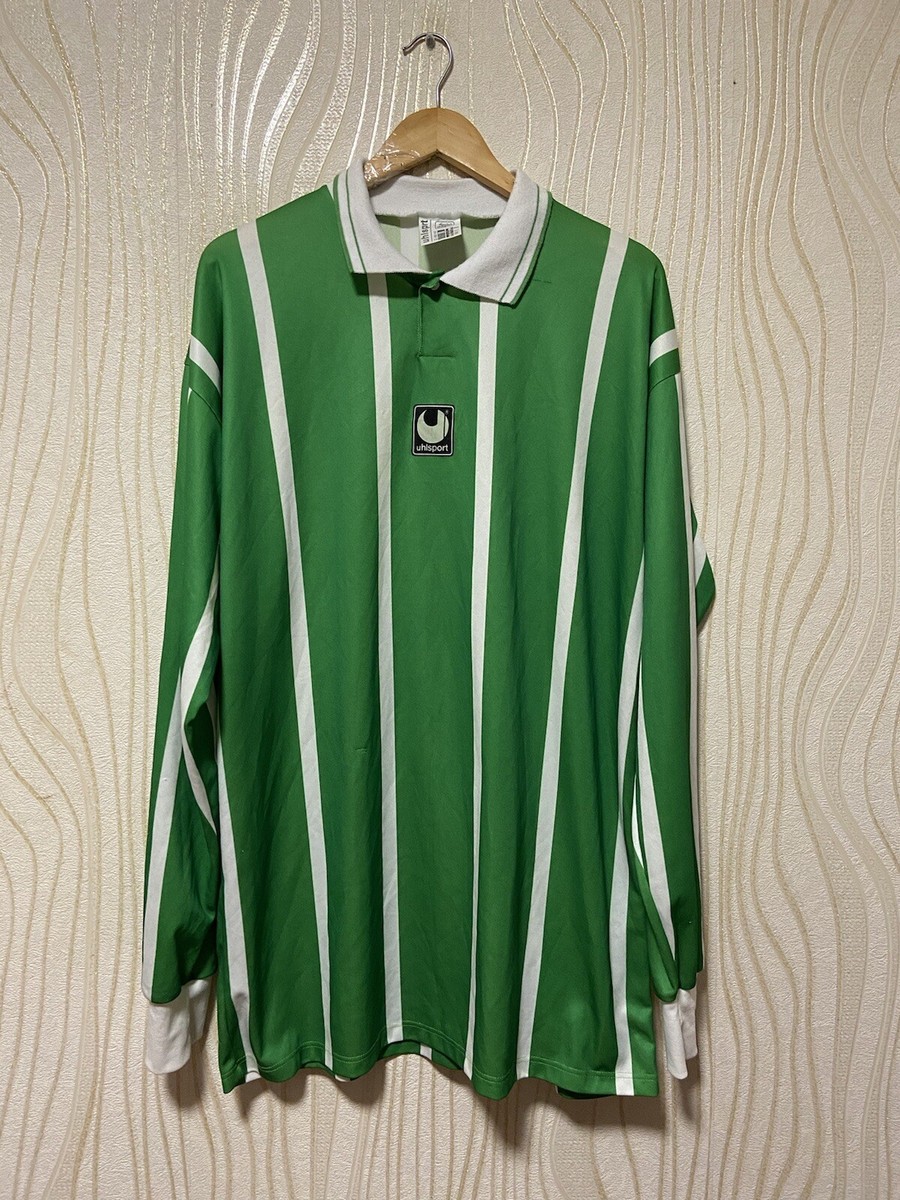 UHLSPORT 90s FOOTBALL SHIRT SOCCER JERSEY LONG SLEEVE sz XXL