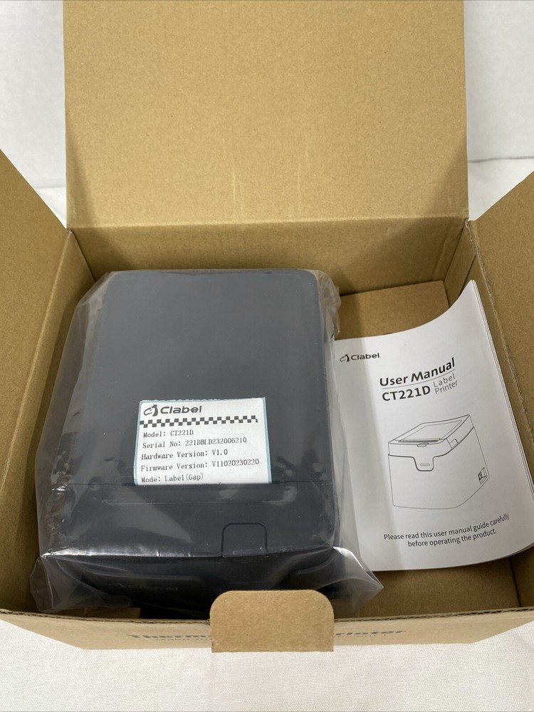 CLabel CT221D Thermal Printer for Labels Barcodes and QR Codes CLabel CT221D Thermal Printer for Labels Barcodes and QR Codes