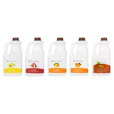 Tea Zone Premium Fruit Syrup Concentrated for Bubble Tea Boba 64 oz, 25 Flavors