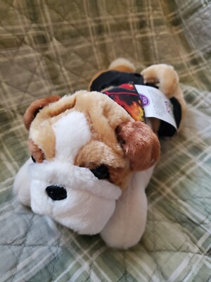 AURORA PLUSH BULLDOG MAVIS PEARL PUPPY FIRE RESCUE