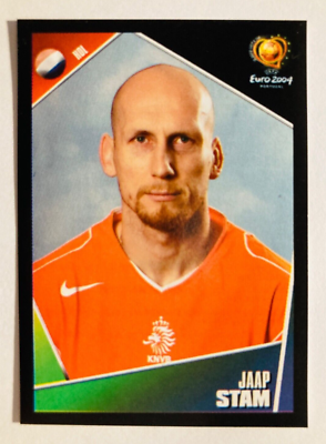 2004 Panini UEFA EURO Portugal # 321 Jaap Stam Netherlands sticker