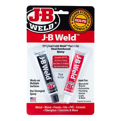 #ad J B Weld 8265S Original Cold Weld Steel Reinforced Epoxy 2 Oz. $13.16