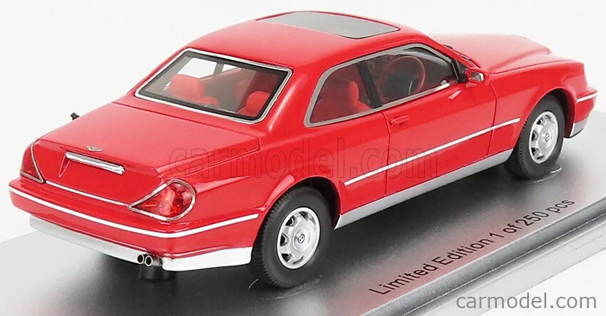 wonderful modelcar 1:43 BENTLEY BIII COUPE SULTAN OF BRUNEI - red - 1994 - lim - Image 2 of 4