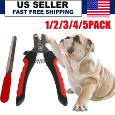 Pet Dog Cat Stainless Steel Professional Nail Toe Trimmer Clipper Grooming Tool
