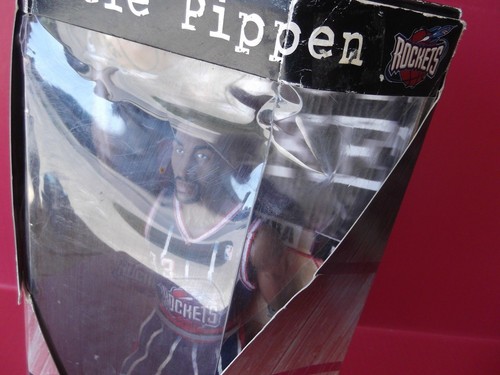 NBA Super Stars Scottie Pippen 13"in Action Figure Houston Rockets 1997 Mattel - Picture 10 of 12