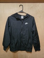 Nike kids soft shell jacket with hood Size Large Used