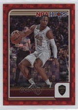 2023-24 Panini NBA Hoops Hyper Red 46/99 Isaac Okoro #104 1a1r
