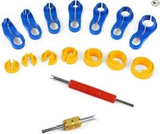16PCS Fuel Line Disconnect Tool Set, 1/4 5/16 3/8 1/2 5/8 3/4 7/8 Inch Quick Dis