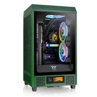 Thermaltake Tower 200 Mini Tower PC Green Mini-ITX Gaming 20 CA-1X9-00SCWN-00
