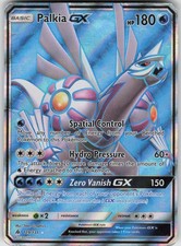 Palkia GX 119/131 Forbidden Light Holo Pokemon TCG Damaged