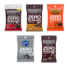 Hershey'S Zero Sugar Variety Pack of 5 - Special Dark, Caramel Filled, Reese'S M