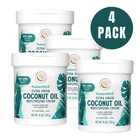 4-Pack NatureWell Extra Virgin Coconut Oil Moisturizing Cream, Dry Skin Care