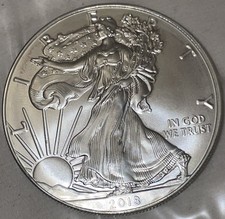 1 Oz Silver Coin .999 American Eagle/Walking Liberty Fine Bullion 2018🗽🦅 Troy 