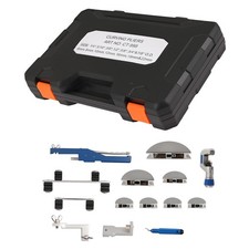 Complete Tube Bender Kit HVAC Refrigeration Ratcheting Tubing Pipe Tool Set 7pcs