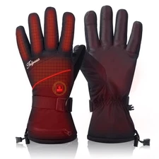 Heated Gloves for Women Men,Electric Rechargeable Heated Work Glove Ski Mitte...