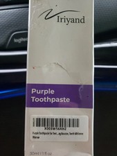 Purple Teeth Whitening Toothpaste - Stain Removal Whitening Booster