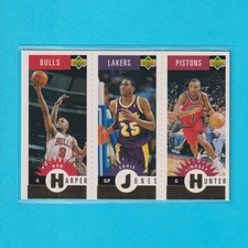 1996-97 Collector's Choice Mini Gold #M101 Harper #M131 Jones #M113 Hunter