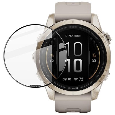 brotect Vetro Temperato per Garmin Epix Pro (Gen 2) (47 mm) Pellicola Protettiva (3 Pezzi) - Durezza 9H, Anti-Graffio