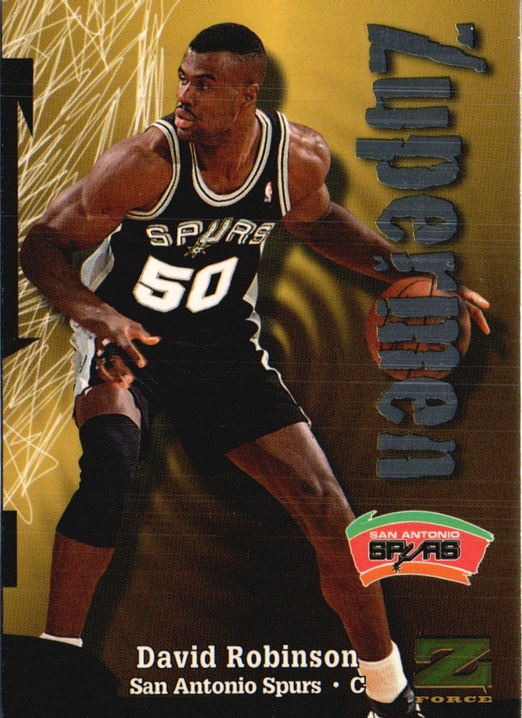 1997-98 SkyBox Z-Force #203 David Robinson
