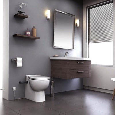 SFA Sanibroy Sanicompact Pro WC mit integrierter Hebeanlage