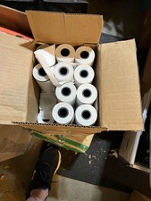 Direct Thermal Transfer Linerless Labels 36 Rolls 6,660 Total 4" x 4" .75" Core