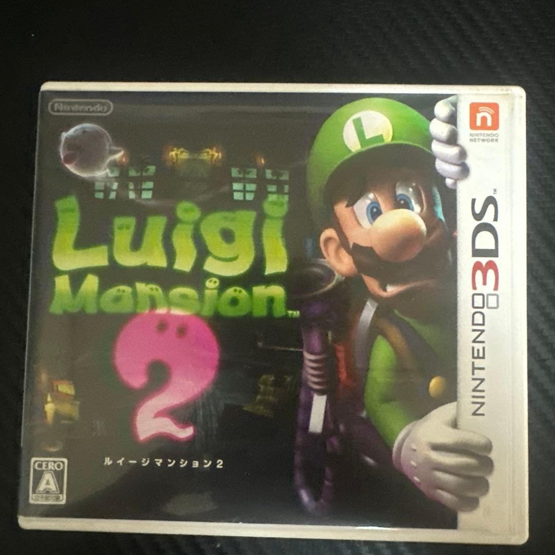 【北米版】ルイージマンション2 Luigi's Mansion DarkMoon Luigi Mansion 2 Dark Moon Nintendo 3DS Used Tested Japanese ver