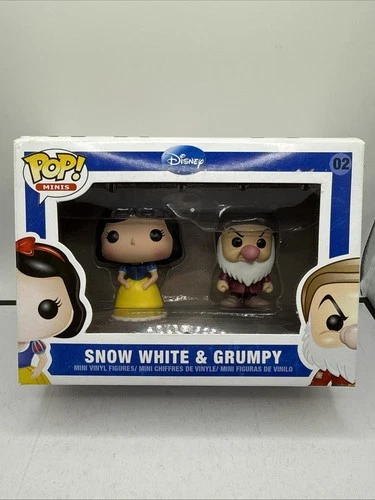 Funko Pop! Minis Disney - Snow White and Grumpy #02 VAULTED 2012
