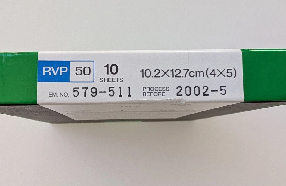 Fujifilm Fujichrome Velvia 4x5 Film - UNOPENED 10 Sheet Box - Expired 05/2002 - Image 3 of 3