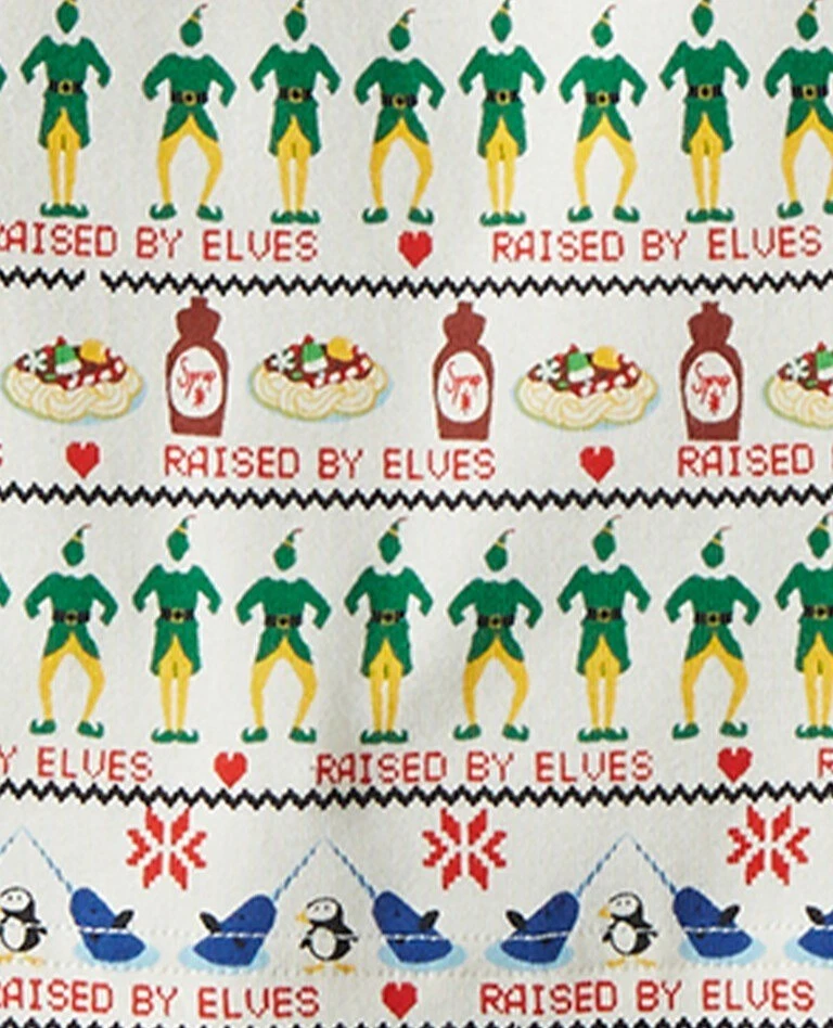 Hanna Andersson Dog Elf Fairisle Organic Cotton Pajama - Image 2 of 4