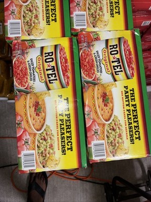 RO-TEL Canned Original, Diced Tomatoes and Green Chilies, 10 Ounce (Pack of 8)