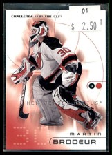 2001-02 Upper Deck Challenge for the Cup Martin Brodeur New Jersey Devils #50