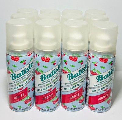Batiste Cherry Dry Shampoo Fruity & Cheeky 12 Pack 1.7 fl oz Travel Size