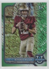 2021 Bowman U Chrome Prospects Green Shimmer Refractor 32/99 McKenzie Milton 5o1